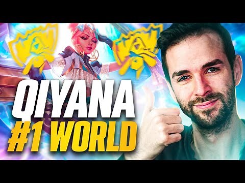 La Strat Insane du TOP 1 Qiyana MONDE, va trop te donner envie de la Jouer !