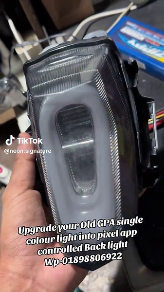 Upgrade Your Yamaha R15 V3 with Pixel Animation Backlight