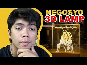 How to make 3D Lamp "vector lamp" using Laser Engraver (Pinoy)