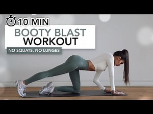 10 MIN BOOTY BLAST WORKOUT | Shape Your Booty in 2025 (No Squats, No Equipment) | Eylem Abaci