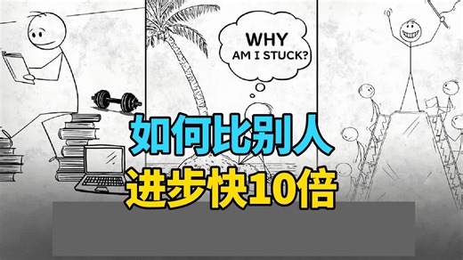 【中英+文稿】如何比别人快10倍进步 | 突破性成长方法论