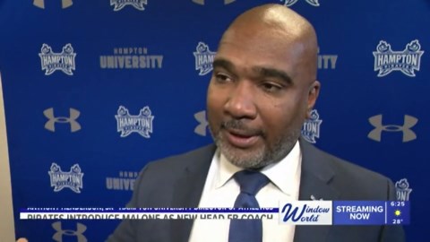 New Hampton football coach Van Malone