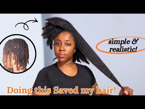 This simple 3-step routine saved my hair from excessive breakage & damage to healthy, long & thick!