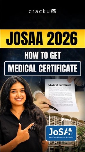 JoSAA medical certificate filling | medical certificate for JoSAA counselling |JoSAA document upload
