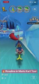 Mario Kart Tour: Fire Rosalina Wins 3DS Rosalina’s Ice World at 200cc! Playing on iPhone 12 Pro Max