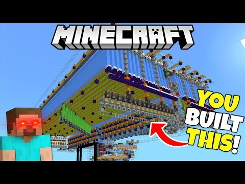 Reacting To YOUR INSANE REDSTONE Builds! (Part 3)