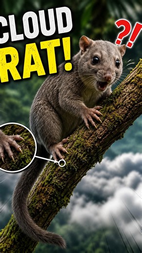 How a Cloud Rat Climbs Without Falling?