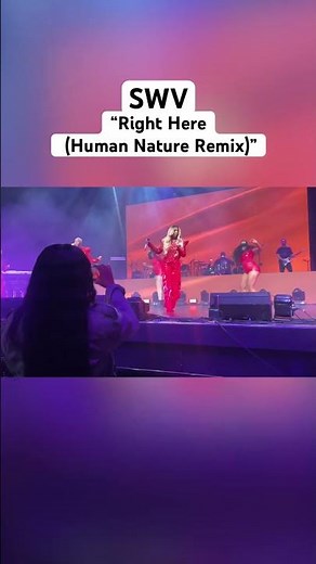 SWV performing “Right Here (Human Nature Remix)” at Summer Block Party Tour 2023