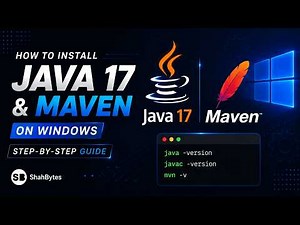 How to Install Java 17 and Maven