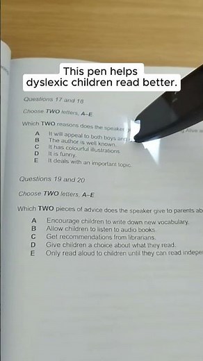 This Pen Helps Dyslexic Children Read Better #PenUltraX #Dyslexic #Dyslexia #TextReader #learning