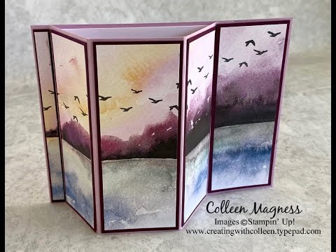 New Horizons Bay Window Card - Simple to Stepped Up!