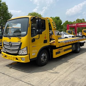 [Hot Item] Foton Flatbed Wrecker Truck Flat Bed Breakdown Tow Truck