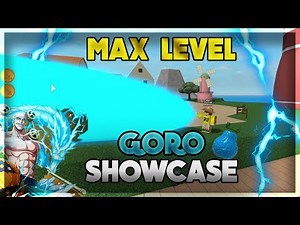 Goro/Lightning Full Showcase - Steve's One Piece - Roblox - New Combo + Hidden Move! - Max Level!