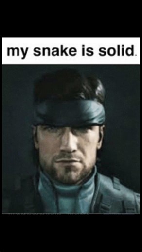 i have absolutely no solid snaken clue. #metalgearsolid
