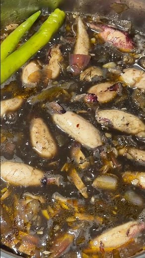 Adobong Pusit Recipe | Easy Filipino Squid Adobo #food #cooking #filipinofood