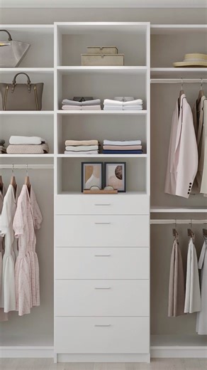At Closet Factory, custom actually means custom. Every design starts with you and with the largest selection of finishes and accessories, you'll get something truly unique. Schedule your free consultation and get the space of your dreams. | Closet Factory