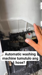 84K views · 1.4K reactions | Paano Ayusin ang tumutulo ang hose kahit Hindi Nala drain Ng automatic washing machine? | Jeffrey Repair Man Vlog | Facebook