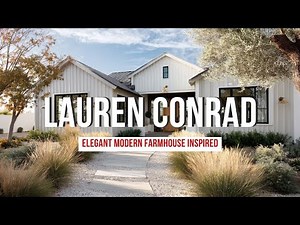 Elegant Modern Farmhouse Inspired by Lauren Conrad California Winter Country Elegance