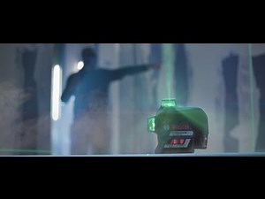 Bosch line laser - easy allignment with highest visibility