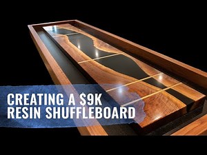 Creating a $9k Resin Shuffleboard