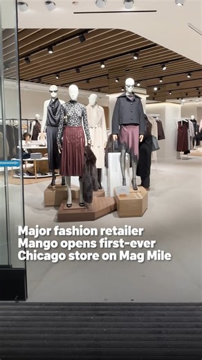 A new fashion retailer has arrived in Chicago! Mango is officially open on the city's popular Mag Mile, with the two-story store becoming the company's 60th location, and first ever in Illinois. #chicago #shopping #fashion #magnificentmile #michiganavenue | NBC Chicago