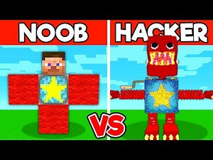 NOOB VS HACKER: BOXY BOO Build Challenge (Project Playtime)