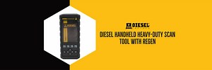 New Diesel Handheld Heavy-Duty Scan Tool with Regens