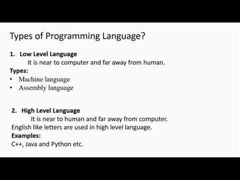 Program and programing language || Class 11 Computer Science and DIT first semester...