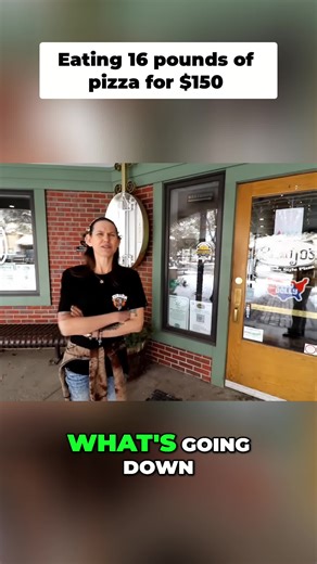 Massive pizza vs. extreme cold! Watch Molly take on this 18.6-pound challenge in Evergreen. #PizzaChallenge #FoodChallenge #EatingContest #MollySchuyler #EvergreenColorado