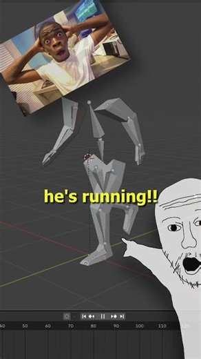 making a movement game, but I HATE ANIMATING SO MUCH WHY IS IT SO PAINFUL TO RIG AND WEIGHT PAINT