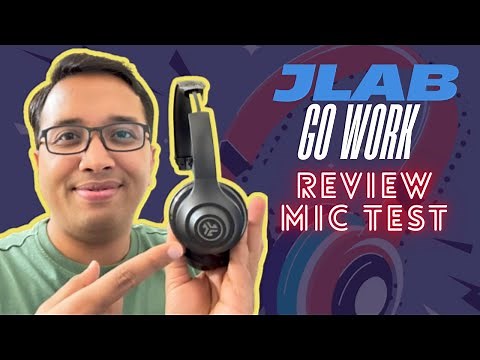 JLAB GO WORK Review: Best Budget Wireless Headphones for Work & Music? (Unboxing & Mic Test)