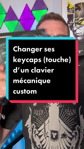 Changer les keycaps d'un clavier mécanique custom