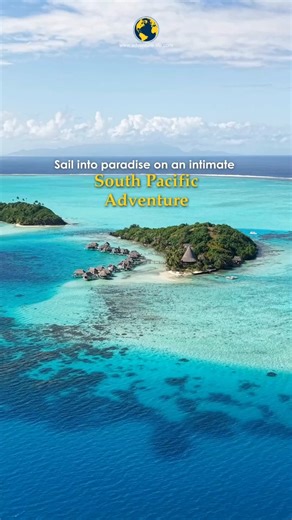 Adventure Life on Instagram: "Sail into paradise on an intimate South Pacific adventure. 🌴🛳️✨ Discover the hidden gems of French Polynesia, Papua New Guinea, Fiji, the Solomon Islands, and beyond. From Bora Bora’s turquoise lagoons to remote Tuamotu atolls and vibrant reefs, small-ship cruises bring you closer to secluded beaches, pristine waters, and unforgettable cultural experiences. Experience a journey where every island tells a story, every sunset feels personal, and every moment is your
