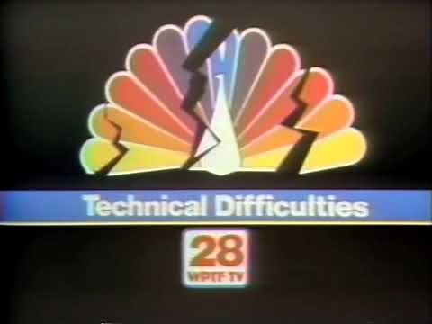 WPTF NBC 28 Technical Difficulties Screen,1977 *Reuploaded*