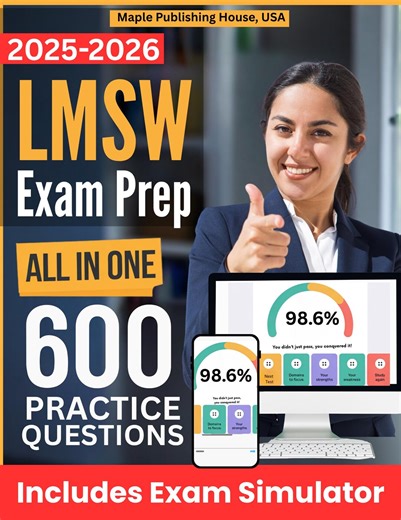 LMSW Exam Prep: Ultimate Study Guide   Online Exam Simulator, 8 Practice Tests, 1200qs | ASWB Licensed Master Social Worker Exam - Etsy
