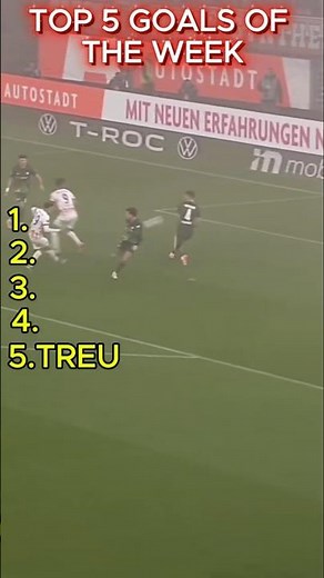 TOP 5 GOALS OF THE WEEK 🤯⚽ (RANKED)