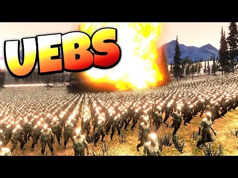 UEBS - Nuking 1,000,000 Zombies! - Ultimate Epic Battle Simulator Gameplay
