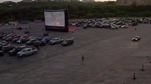 New to San Antonio: The Drive-In at Fiesta Texas is open! Be one of the first to experience this magical, new outdoor cinema ✨🚘 | Rooftop Cinema Club