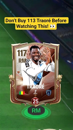 113 Traoré Is a SPEED MONSTER 😱 | Worth It or Not? #fcmobile #fc26 #traoré