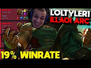 Tyler1 THE WORST ILLAOI ONE TRICK | loltyler1 Illaoi Arc Best Moments