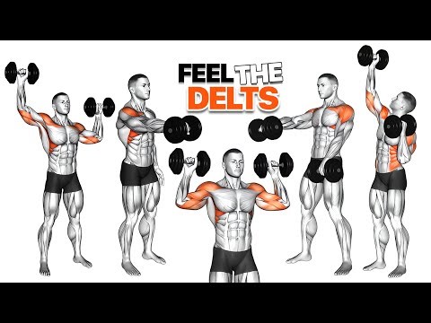 Build Strong Shoulders With Dumbbells | Control, Power & Definition