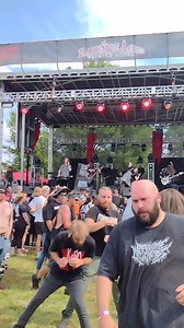 @nail_bite_official getting those pits moving at @michiganmetalfest #americanmoshpits #nailbite #musicfestival #michiganmetalfest #mosh #moshpit | American Mosh Pits