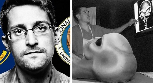 Gli alieni esistono? Ecco la verità: Edward Snowden svela tutti i segreti della Cia