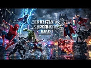 LIVE GTA 5 Gameplay | Superhero Mods, Extreme Abilities & Full Action