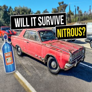 WILL IT RACE? Forgotten Dart V8 Four Speed Gets Nitrous! | Dylan McCool