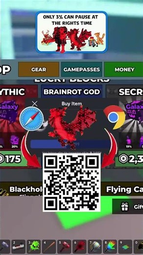 i got lavadorito spinito in new update in steal a brainrot admin abuse! #stealabrainot #roblox 387