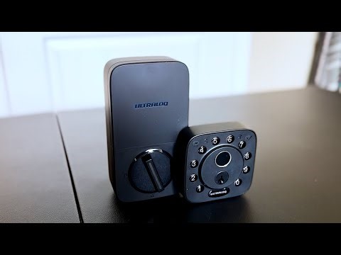Ultraloq Bolt Fingerprint WiFi Smart Lock | Works with Apple Home | Demo and Review