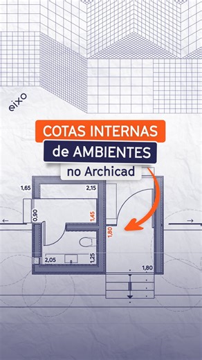 Eixo - Archicad na prática, por Léo Vieira e Raquel Smidt on Instagram: "🔥Como criar cotas internas de ambientes no Archicad (Estudo Preliminar e/ou Anteprojeto)👇🤩 . . . . . . . . . #archicad #arquitetura #arquiteturaeurbanismo #arquiteturaeinteriores #projetodearquitetura #projetodeinteriores #designdeinteriores #arquitetos"