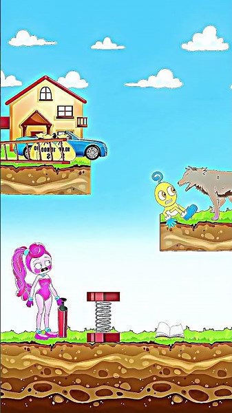 Mommy Long Legs and Baby Rescue Mission! Funny Poppy Playtime Animation