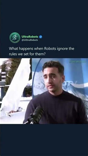 What happens when Robots ignore the rules we set for them?